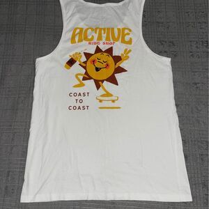 L - Active Ride Shop Drinking Sun Coast To Coast Tank Top (smal hole from store)